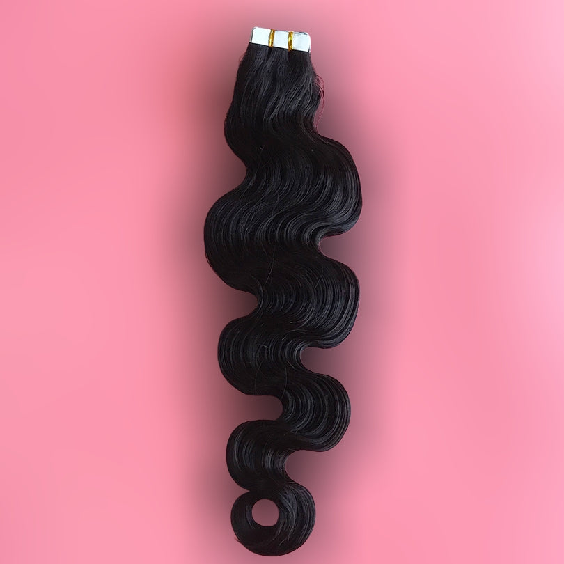 Body Wave Tape In Human Hair Extensions (40 pc)