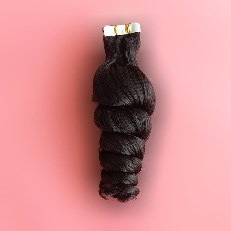 Loose Wave Tape In Human Hair Extensions (40 pc)