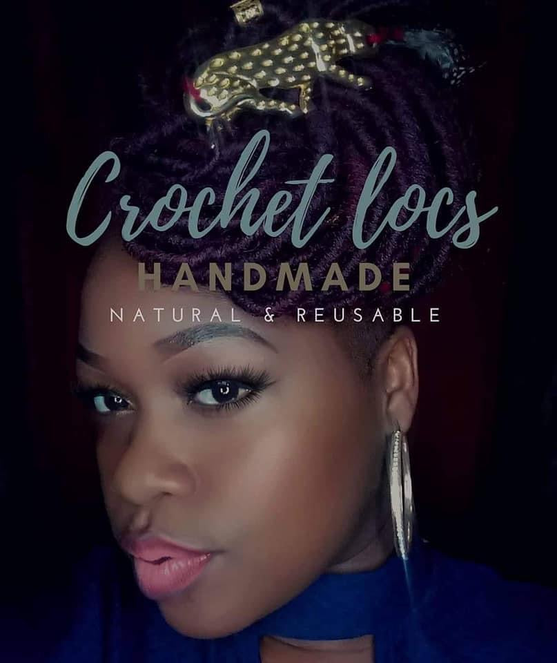 Crochet Faux Locs Synthetic Custom Handmade