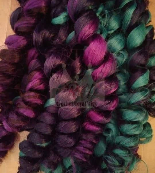 Crochet Curls Synthetic Hair Extensions Custom